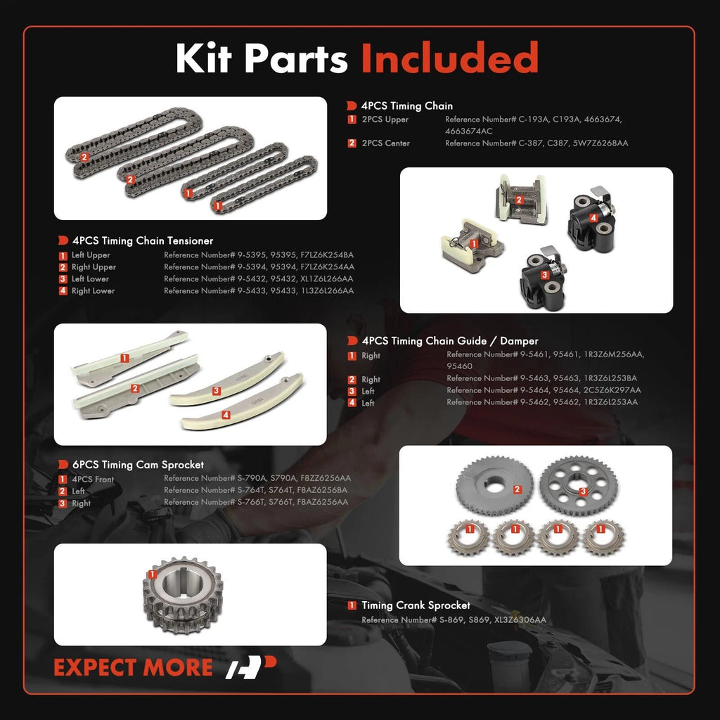 Timing Chain Kit for Ford Mustang (2003-2004)