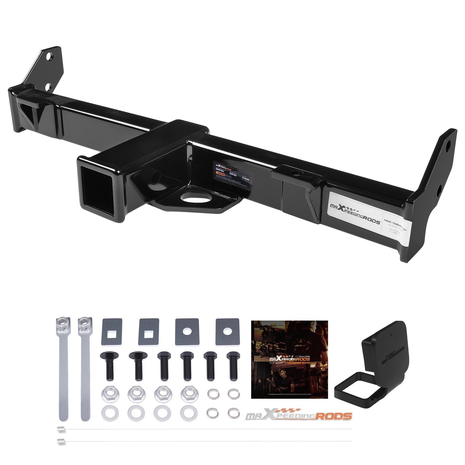 Trailer Tow Hitch 2" Receiver for Jeep Wrangler (2007–2018)
