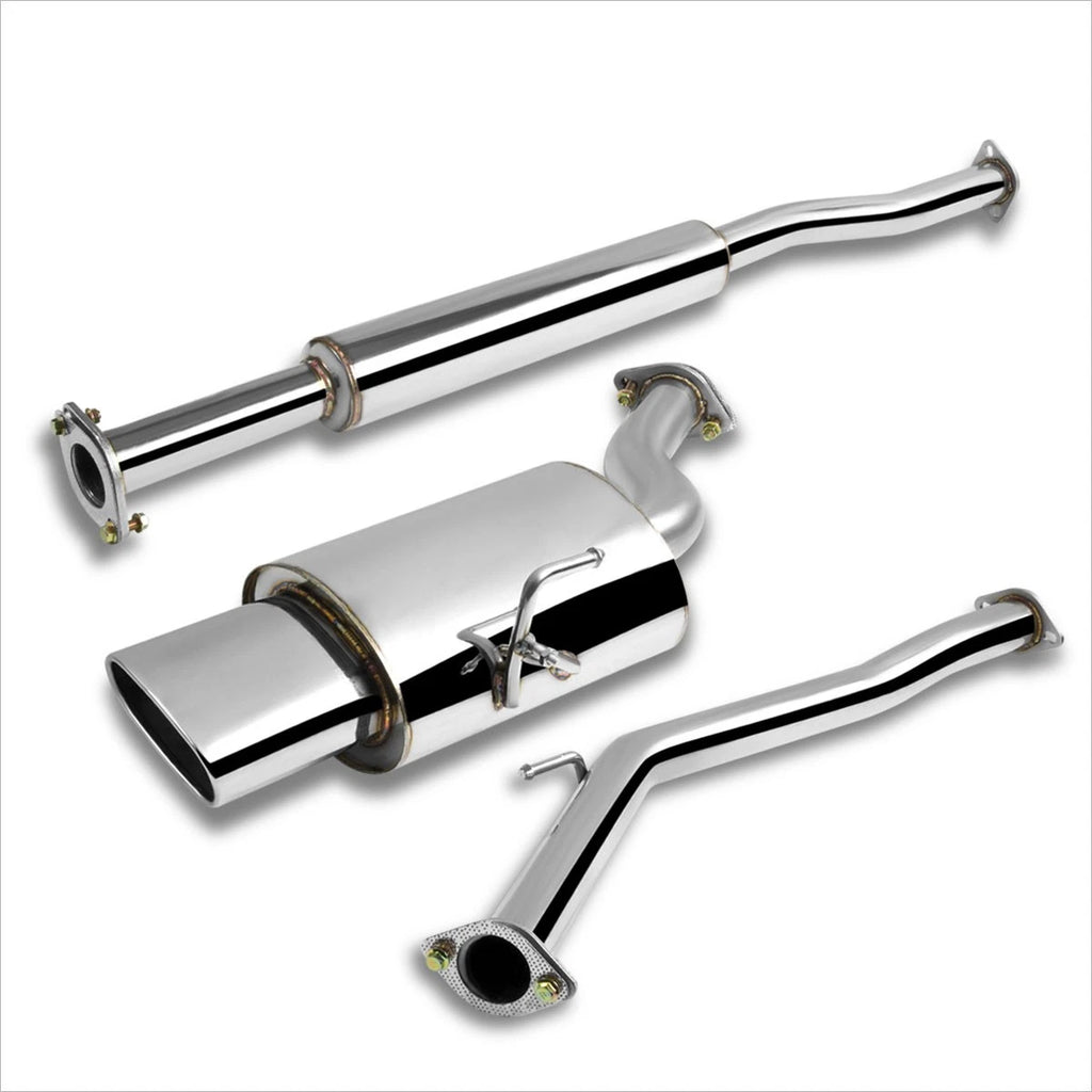 5.75" Oval Muffler Tip Catback Exhaust System for Nissan Altima 2002–2006