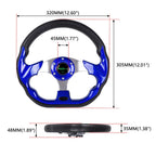 13" Steering Wheel + Quick Release + 141H Hub Adapter for Nissan 350Z 370Z G35 G37 (2003–2020)