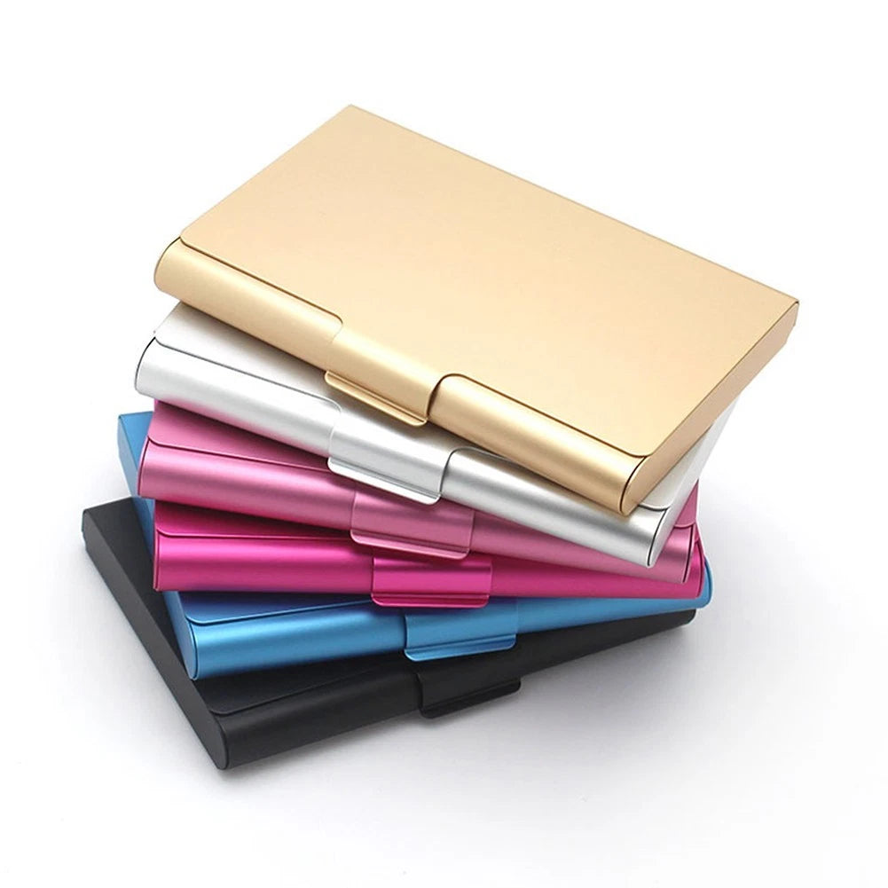 Card Case Box for Daily Life Office Supplies (22 Sheets Capacity)
