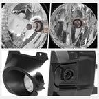 Clear Lens Fog Lights with Bezels for Ford F150 (2011–2014)