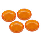 4 x Amber Turn Signal Lens Covers for Yamaha Road Star/V Star 1100/Vmax 1200