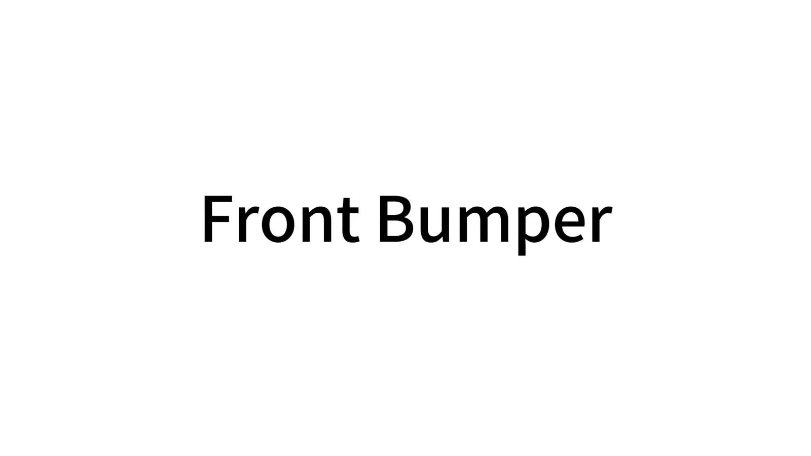 Powder Coated Steel Front Bumper for Chevy Silverado 2500HD 3500HD (2011–2014)