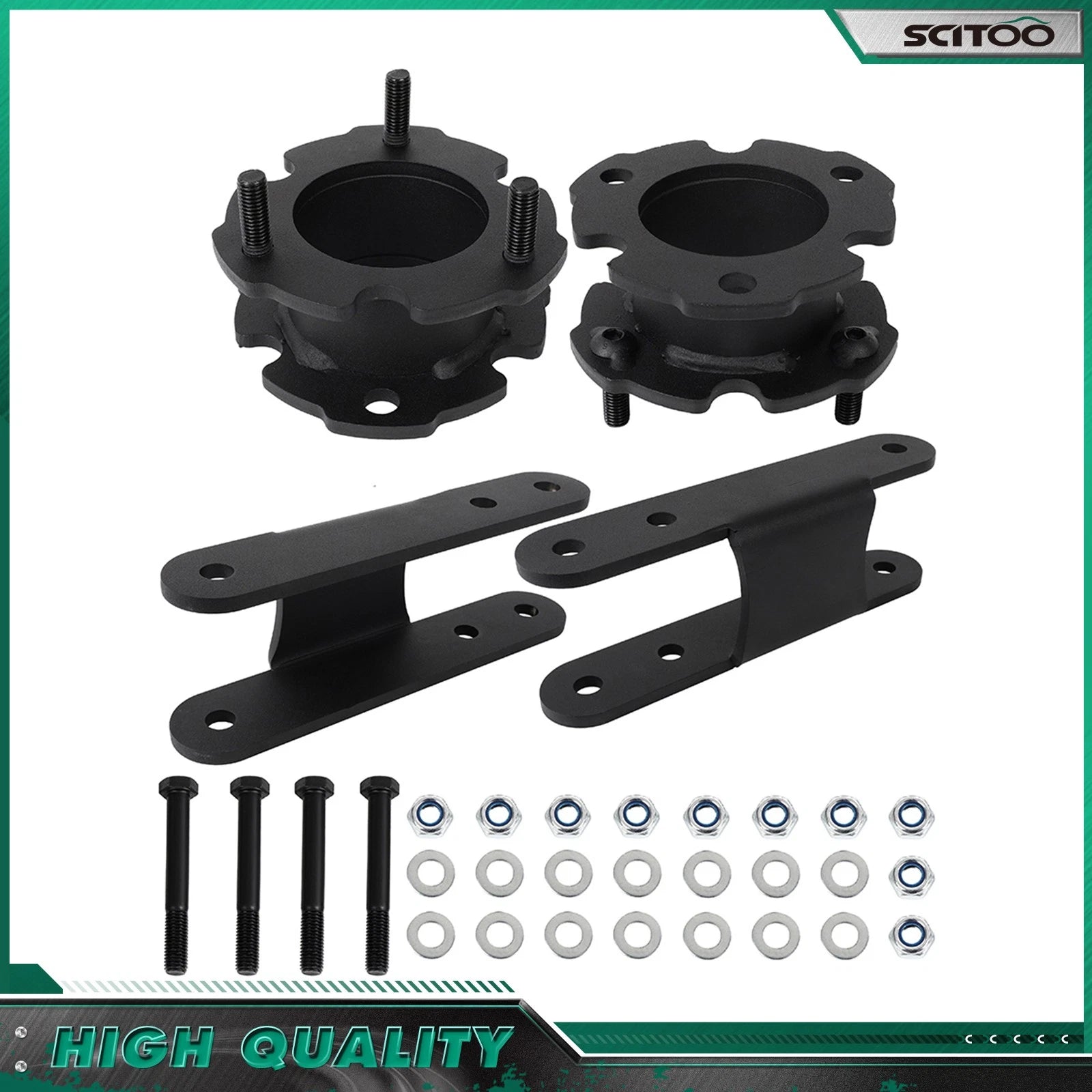 4X 3" Front & Rear Steel Leveling Kit for Chevy Colorado GMC Canyon (2015–2019)