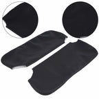 2X Leather Sun Visor Cover for Car (Front Left Right)