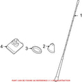OEM Radio Antenna Base for BMW (2000–2023) 65206913897