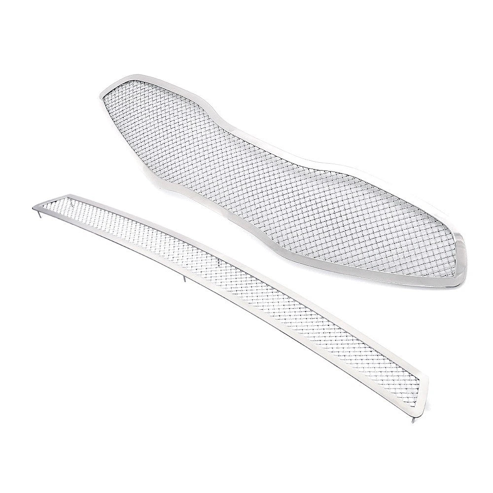 Stainless Steel Bolt Over Mesh Grille for Kia Cadenza (2014–2015)
