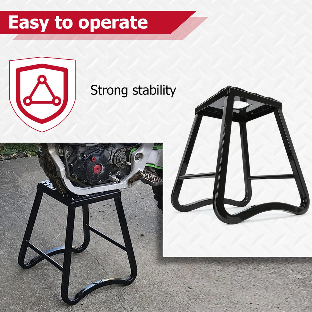 Dirt Bike Stand for Motorcycle Motocross (1000LBS, Black)