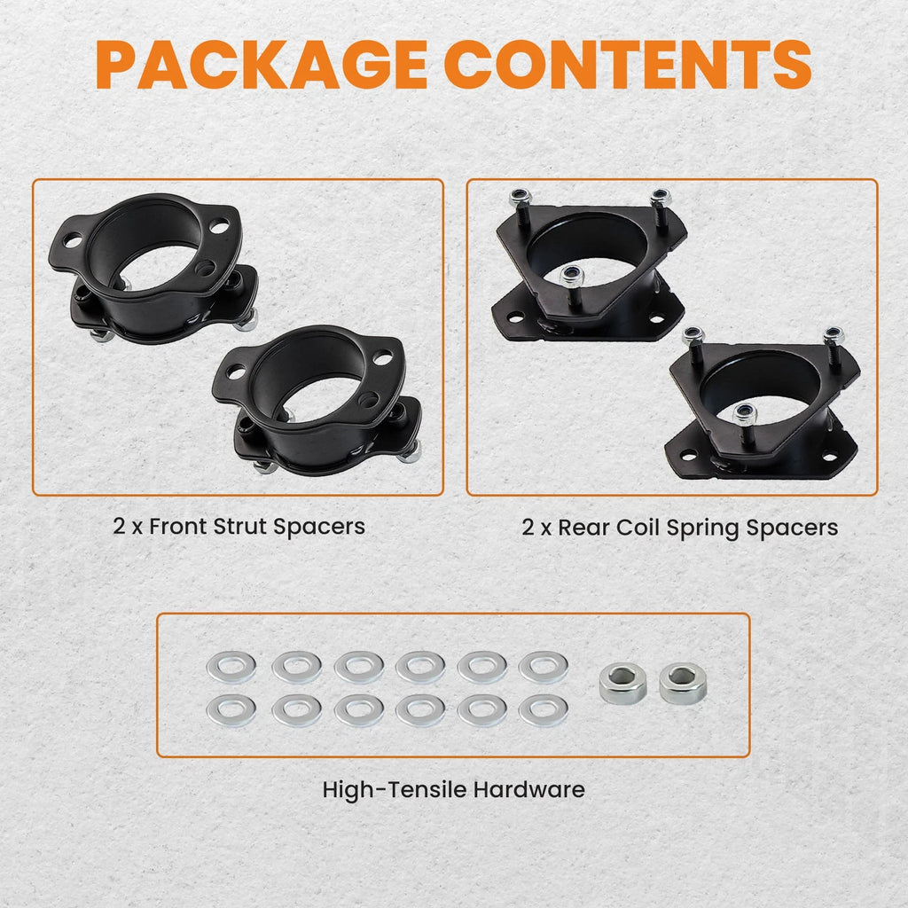 3" Front & 2" Rear Lift Kit for Ford Explorer (2007–2009)