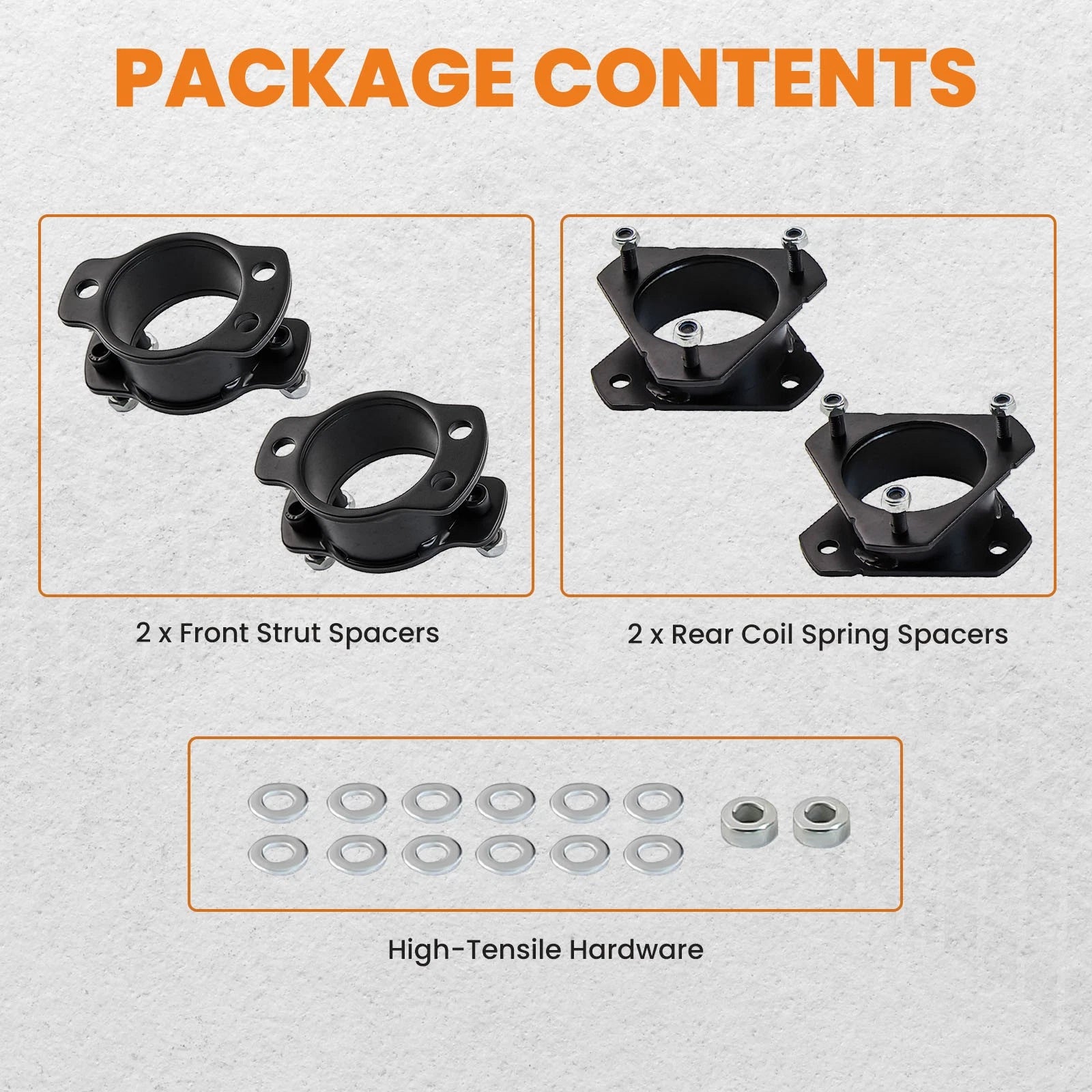 3" Front & 2" Rear Lift Kit for Ford Explorer (2007–2009)