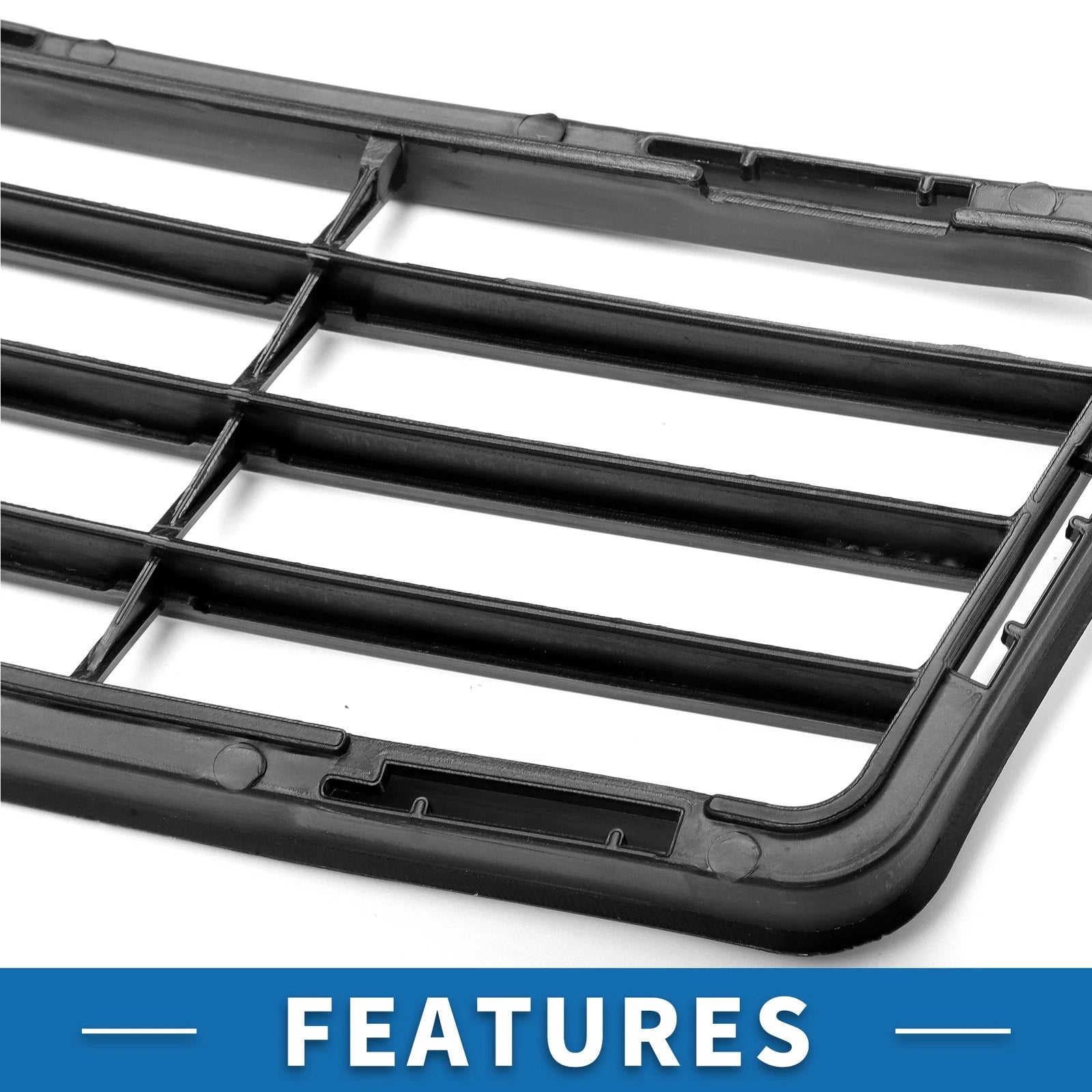 Front Hood Bumper Grille for Toyota Camry SE (2012) - Black