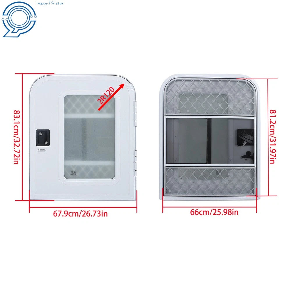 RV Entry Door for Various Models (26"W x 32"H)