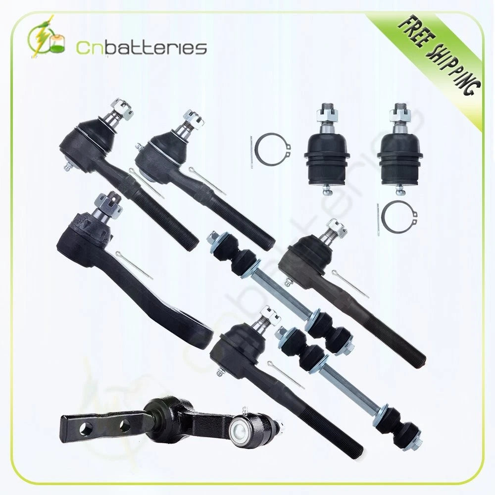 10pc Tie Rod Ends for 2002 Lincoln Blackwood 4WD