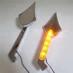 LED Turn Signal Spike Diamond Racing Mirror for Honda CBR600RR Kawasaki Ninja (2003–2023)