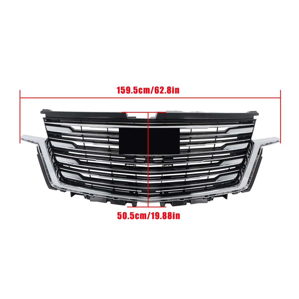 Chrome Front Upper Grille for Cadillac Escalade Platinum (2021-2023)