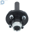 8-Pack Trailer Axle Kit for 4 on 4" Bolt Idler (1" Hub, Round Spindle)