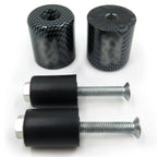 Set of 2 Handlebar Bar End Sliders Rubber for Suzuki Hayabusa (1999–2011) / GSXR 1100 (1989–1998)