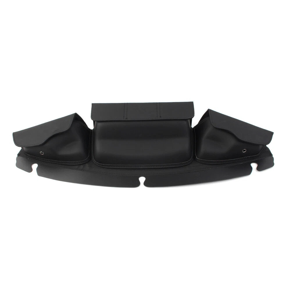 3 Pocket Windshield Bag for Harley Touring Street Glide FLHX FLHTK FLHXS (2014–Present)
