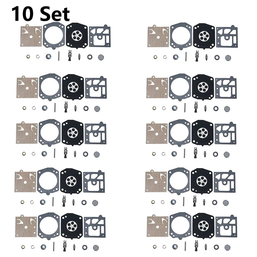 10X Carburetor Repair Rebuild Kit for Walbro K22-HDA (Chainsaw)