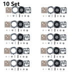 10X Carburetor Repair Rebuild Kit for Walbro K22-HDA (Chainsaw)
