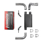 2.5" Dual Exhaust Kit for Jeep Wrangler (2018–2025) - Flowmaster 80 Series