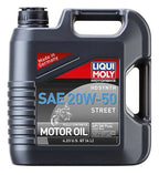 Set of 4 LIQUI MOLY 4L Motorbike HD Synth SAE 20W50 Oil
