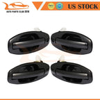 Set of 4 Exterior Door Handles for Hyundai Santa Fe (2001–2006)