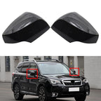 Set of 2 Rear View Mirror Cover Trim for Subaru (2012–2018) Black