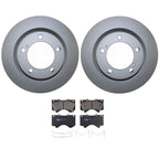 Front Brake Kit 355mm Disc TRW Ceramic Pad for LX570 Land Cruiser Sequoia Tundra (2008–2021)