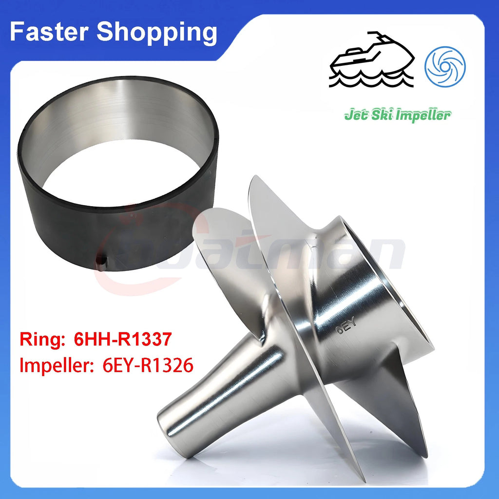 Jet Ski Impeller + Sleeve for Yamaha VX1050 Cruiser (2006–2011) 6EY-R1321