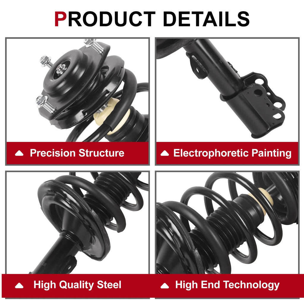 Front Complete Shock Strut & Spring Assembly for Toyota Camry Avalon (2007-2020)