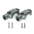 Aluminium 7/8" Front Master Cylinder Clamp with 10mm Mirror Mount Adaptor