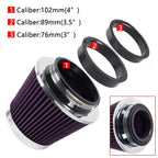 High Flow Inlet Dry Air Filter for 3"/3.5"/4"