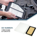 Set of 1 Cabin Air Filter for Toyota Prius C (2012–2019) No. 17801-21060/87139-07010