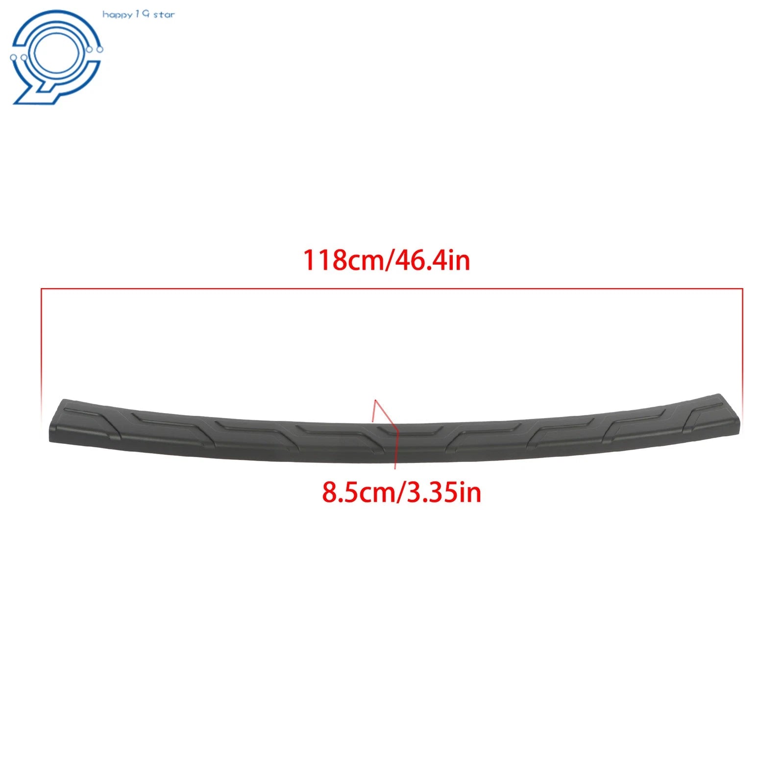 Rear Bumper Cover Protector Step Plate Pad Guard for Subaru Forester (2019–2024)