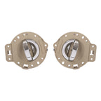 Set of 2 Interior Door Handles for Jeep Commander (2006–2010) Silvery Tan