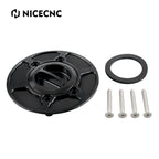 CNC Keyless Fuel Gas Cap for BMW S1000RR (2009–2016) R1200R (2006–2015)
