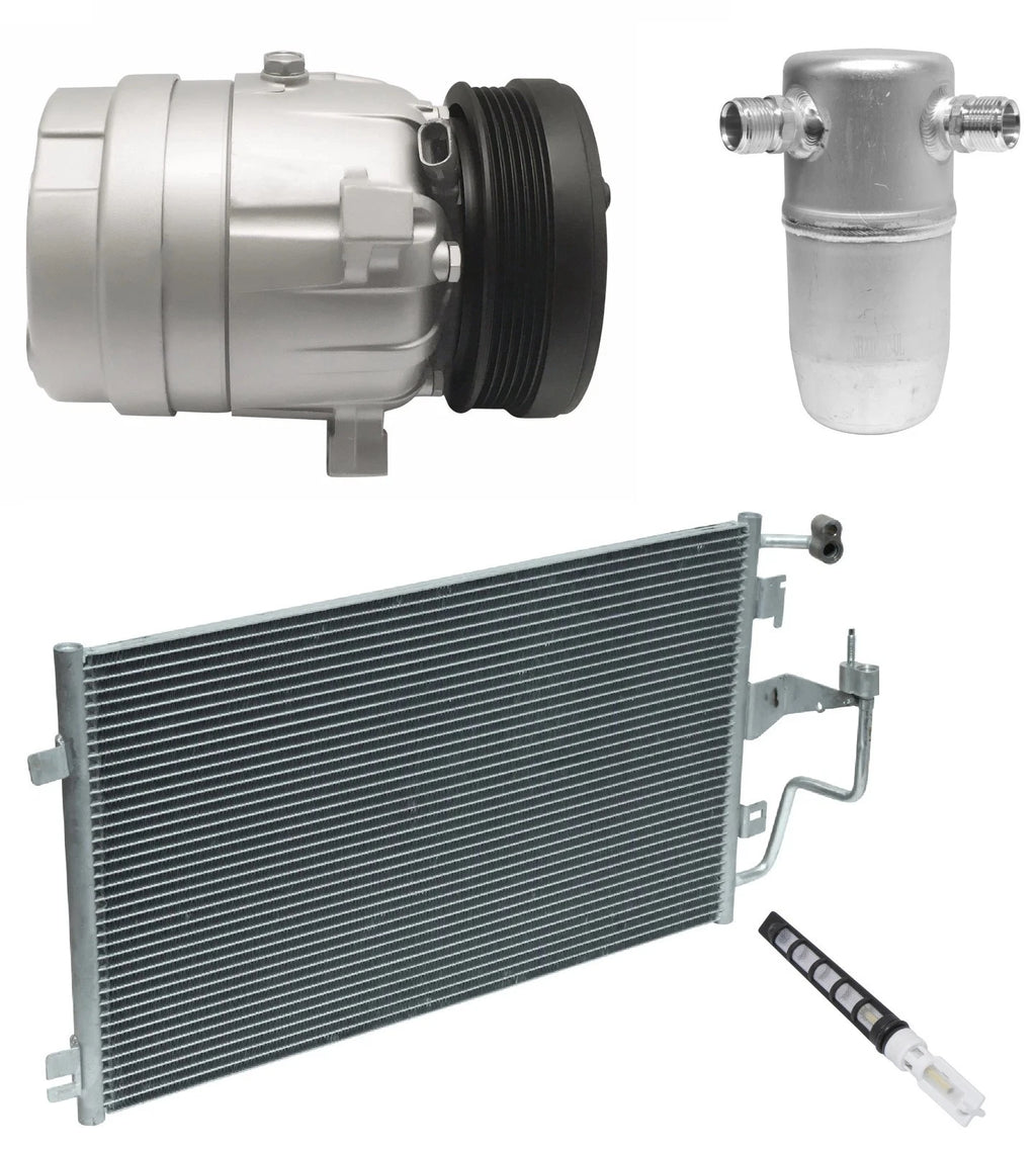 AC Compressor Kit With Condenser for Chevrolet Cavalier 2.2L (1996–1999)