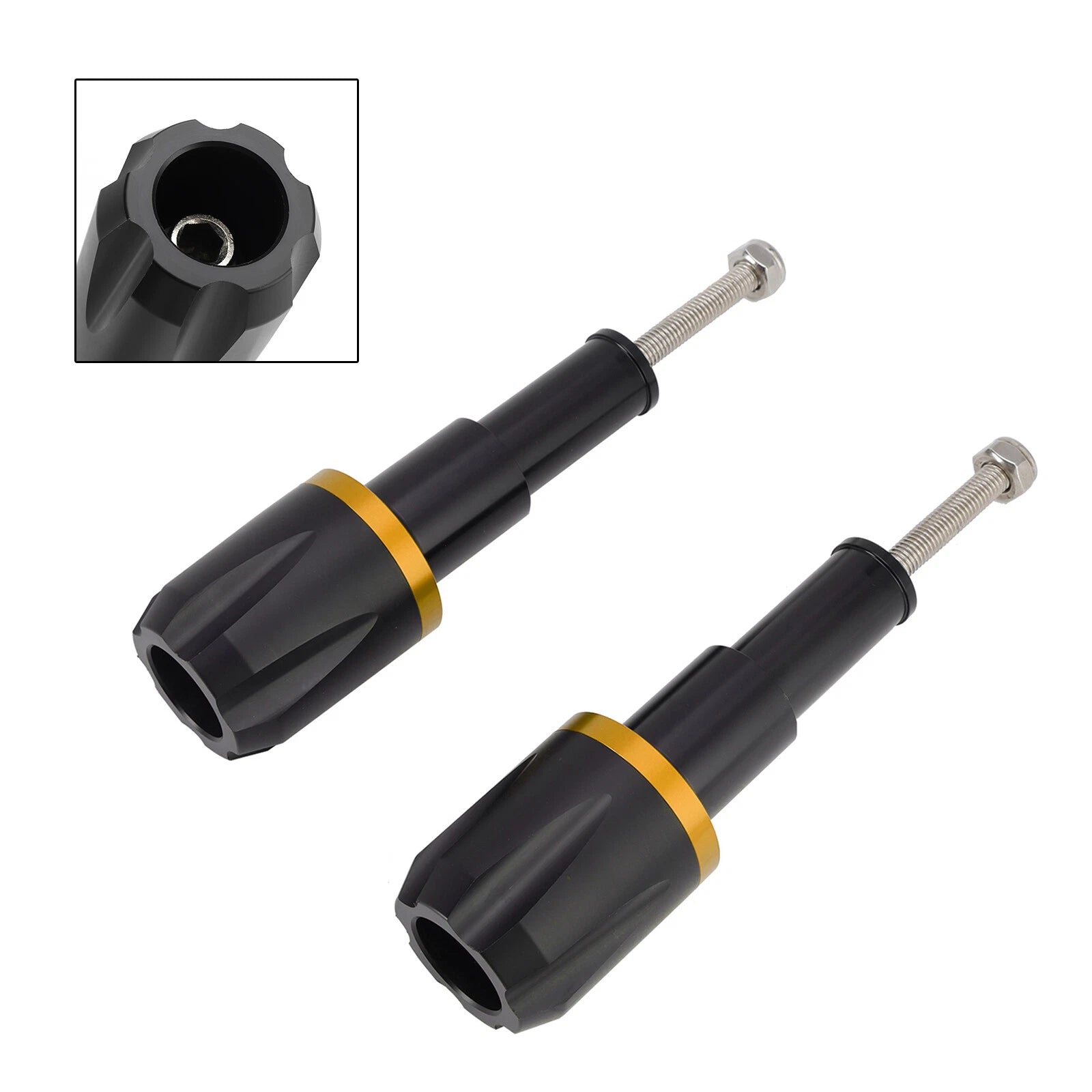 Crash Bobbin Protector Slider for Honda Rebel CMX500 (2017–2021) - Aluminum Gold
