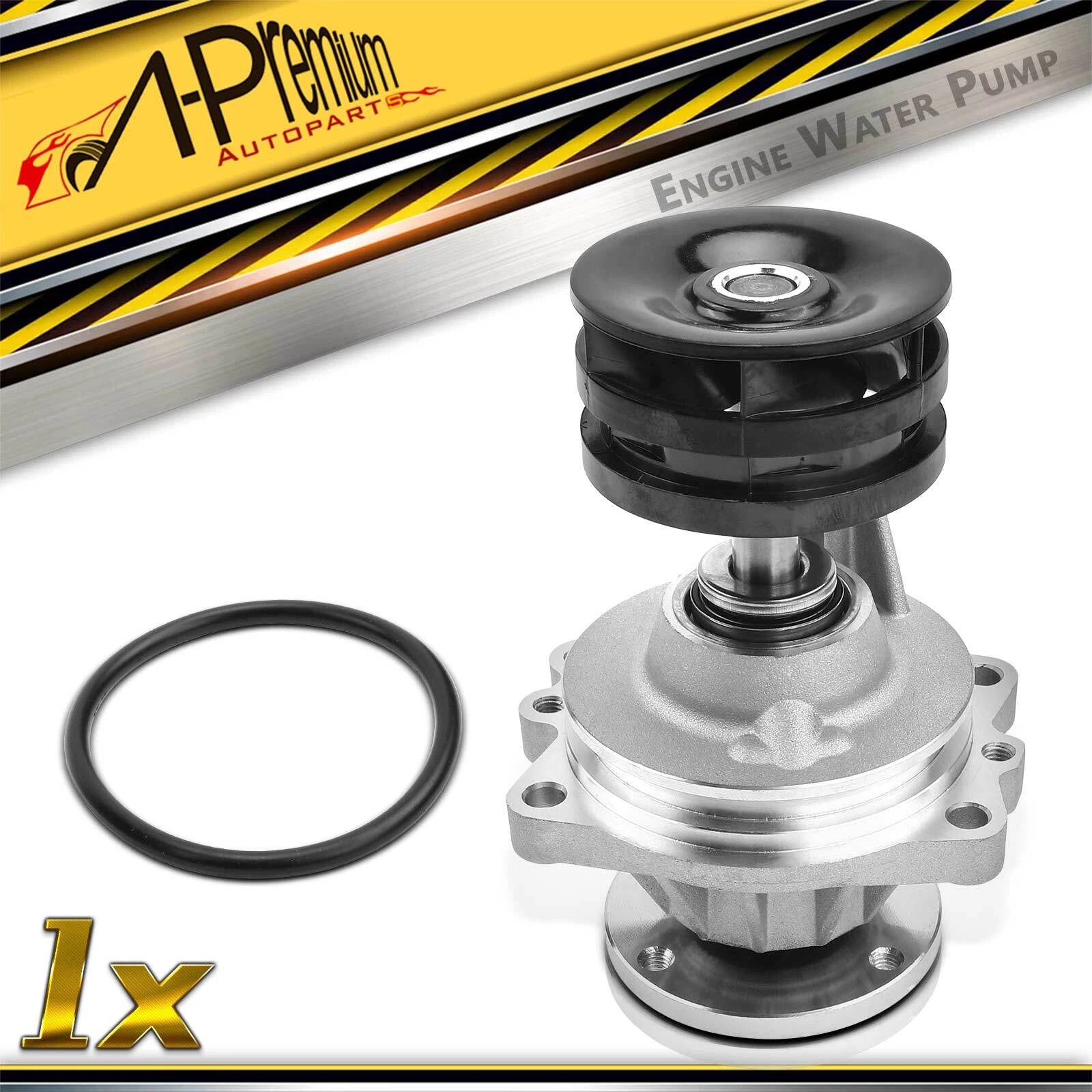 Water Pump with Gasket for BMW M3 E90 E92 E93 (2008–2013) M5 M6 (2006–2010)