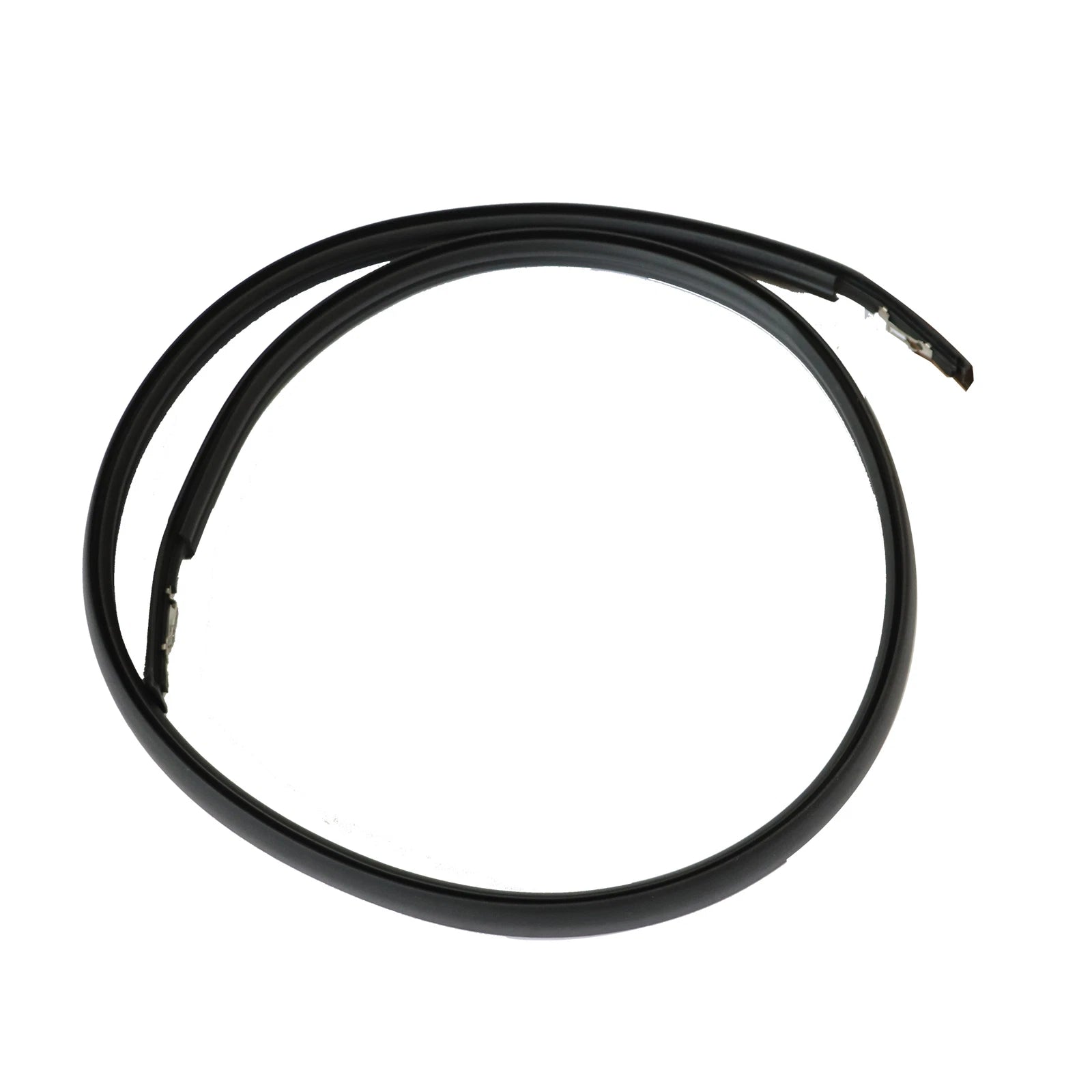 Set of 2 Black Roof Trim Molding Kit for Honda Civic Sedan (2012–2015)