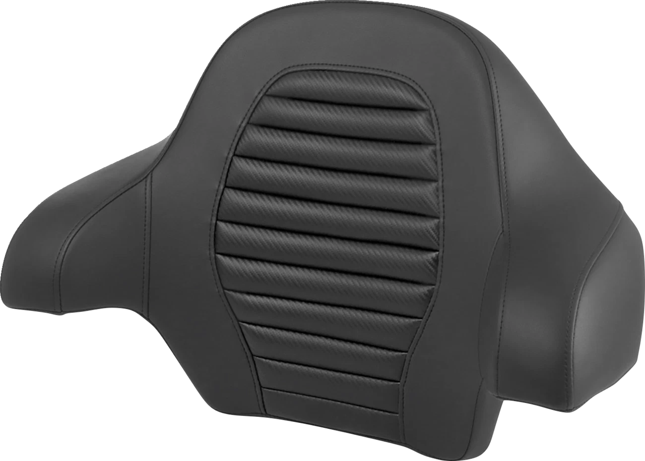 SADDLEMEN King Tour Pack for Road King (2014–2023) - Carbon Fiber/Tuck-n-Roll 814-07-153