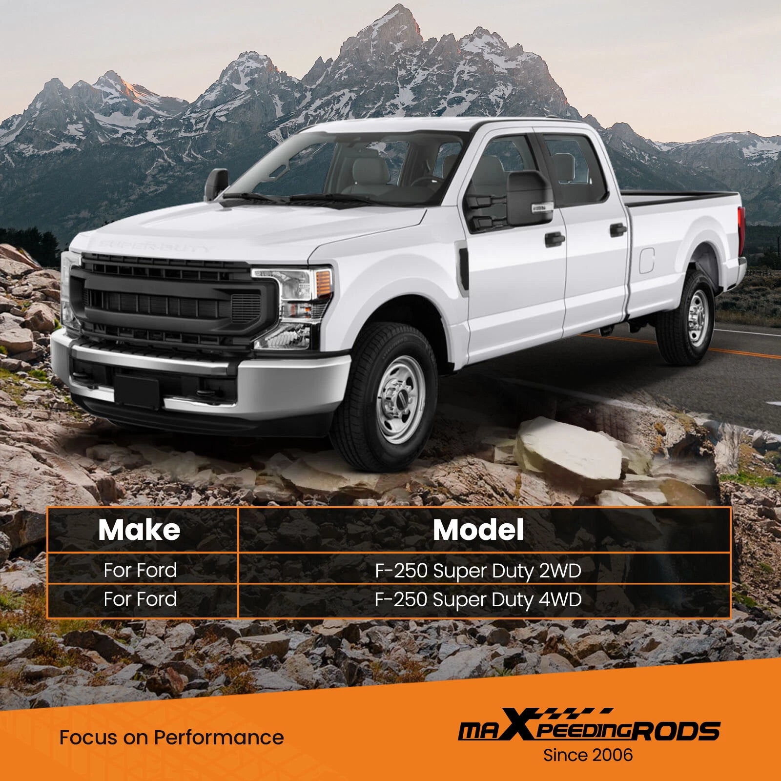 Enhanced Suspension System Rear for Ford F250 Super Duty (2017–2023)