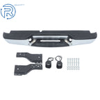 Chrome Rear Step Bumper for Chevrolet S10 (1998-2004)