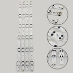 LED Strips 6916L-2863A 6916L-2862A for LG 49'' V17 ART3 (49UV340C-UB, 49LG65CJ-C)