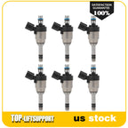 Set of 6 Fuel Injectors for Hyundai Santa Fe, Azera, Kia Sedona, Sorento