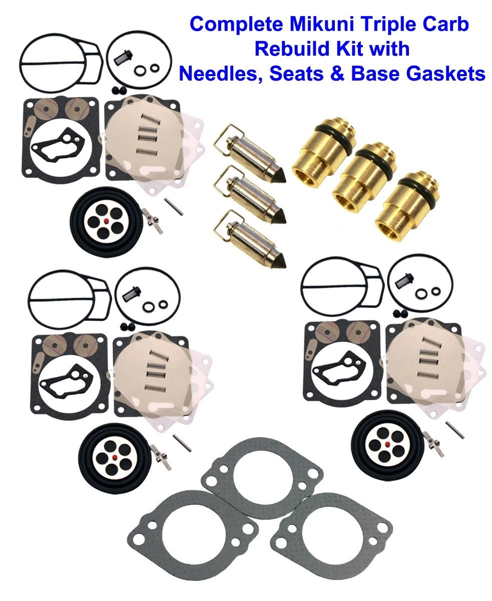 Mikuni Carb Rebuild Kit for Yamaha Triple