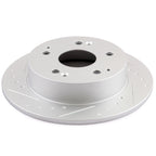 Front & Rear Slotted Brake Rotors Discs for Honda Accord (1998–2002)