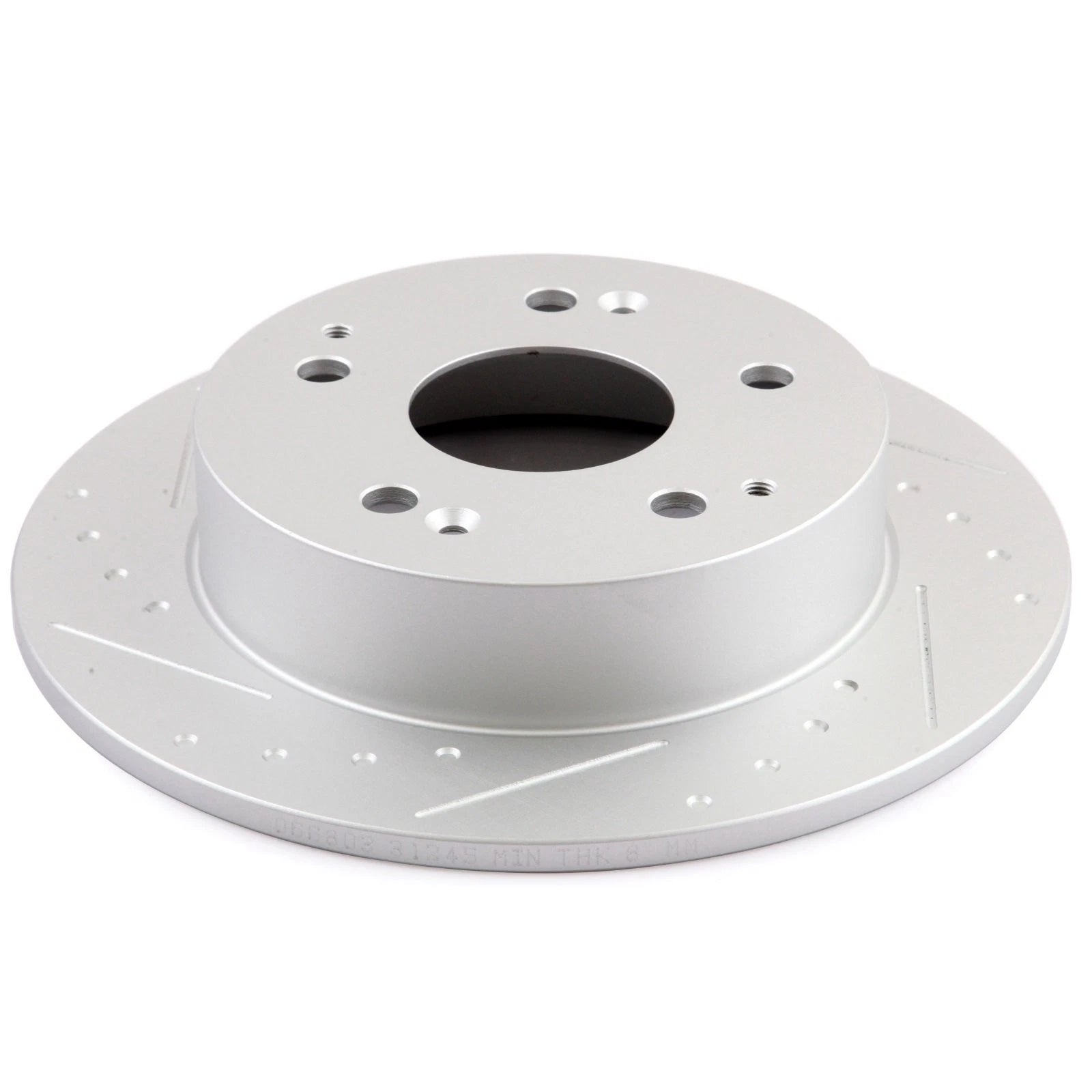 Front & Rear Slotted Brake Rotors Discs for Honda Accord (1998–2002)